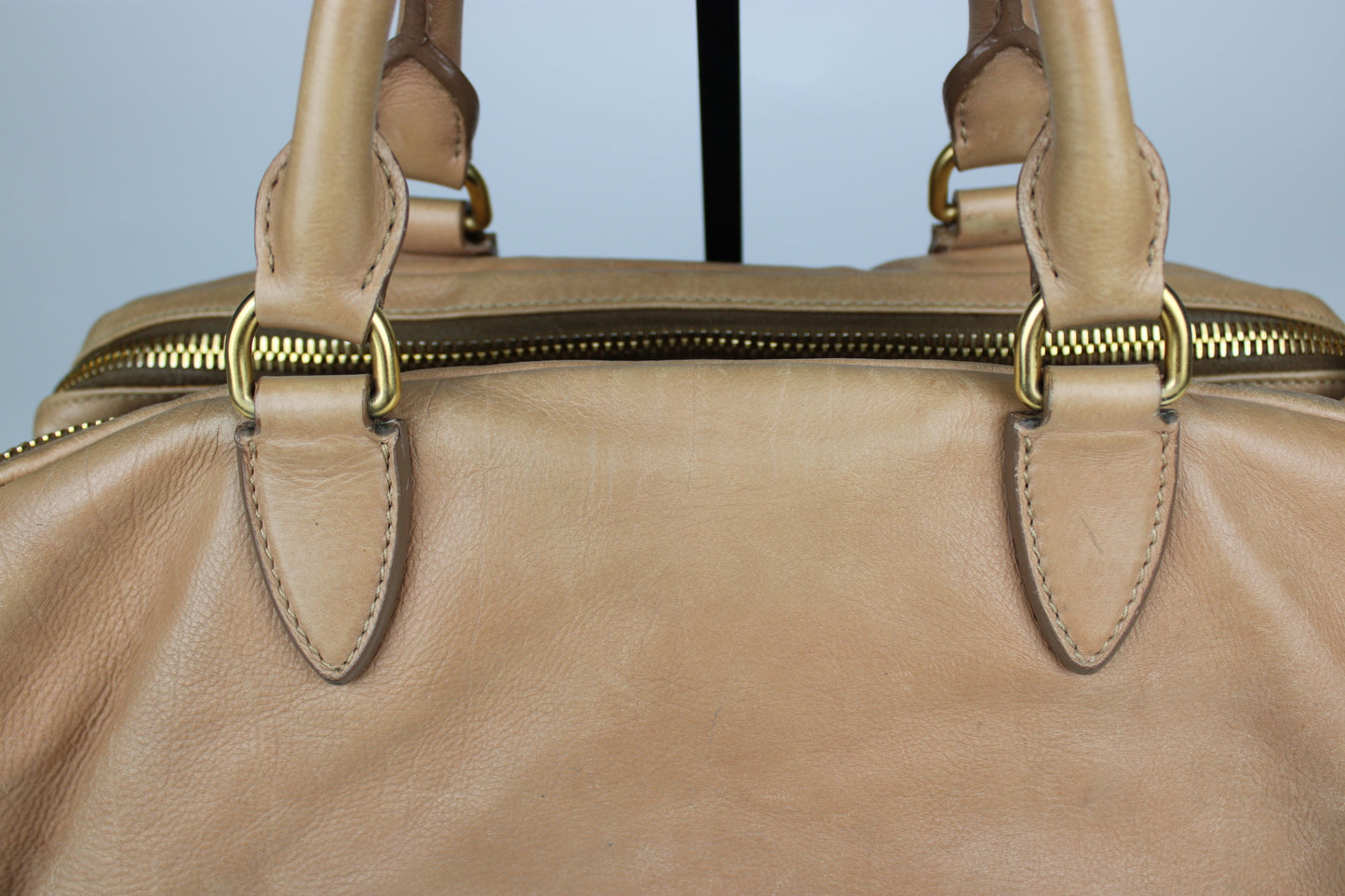 Miu Miu Leather Hobo Bag