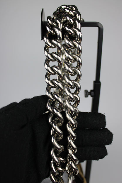 Prada Nylon Chain Strap Hobo Bag