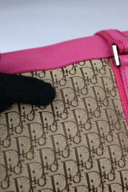 Dior Monogram Columbus Boston Bag 2005