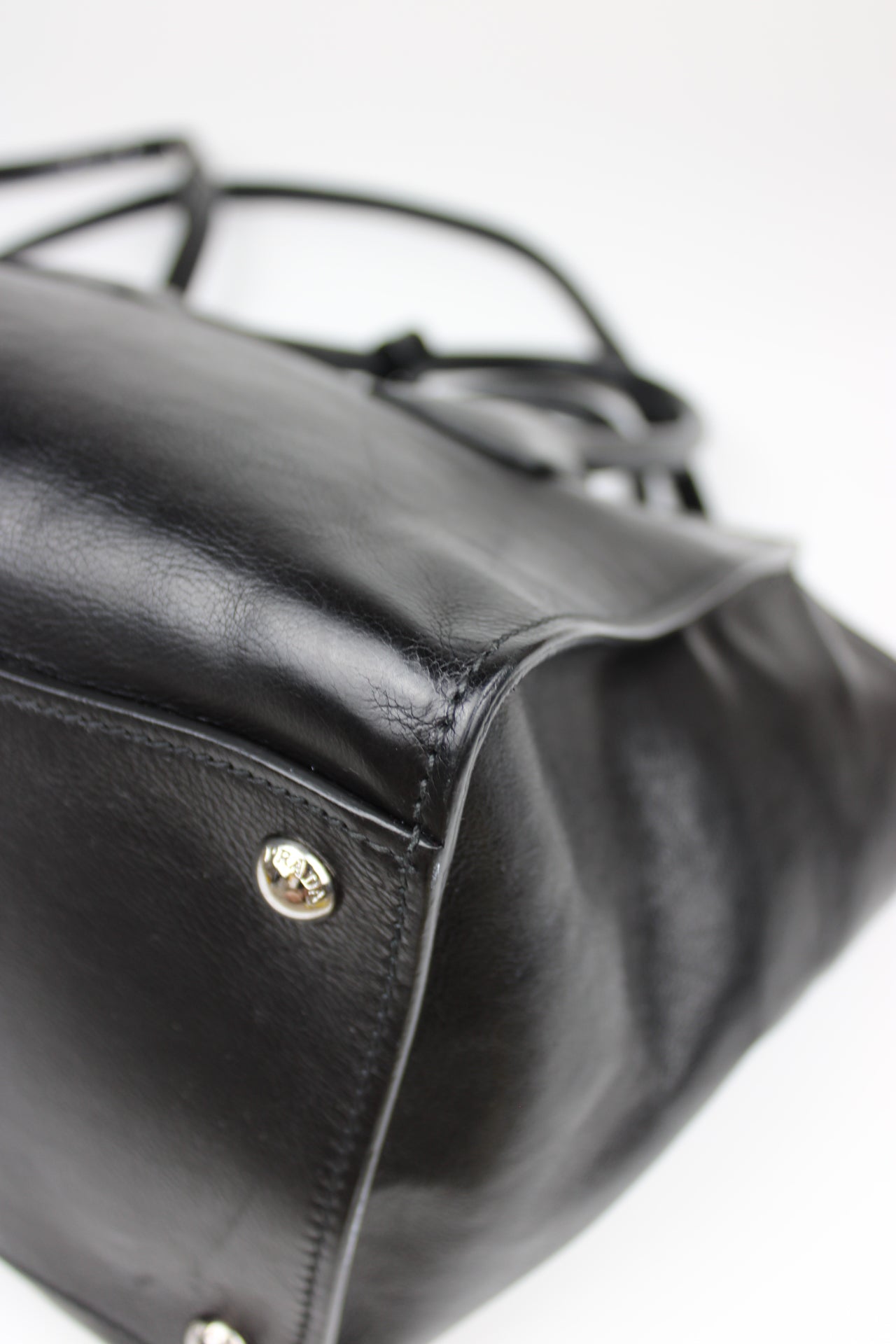 Prada Calfskin Leather Tote 2-Way Bag 2013