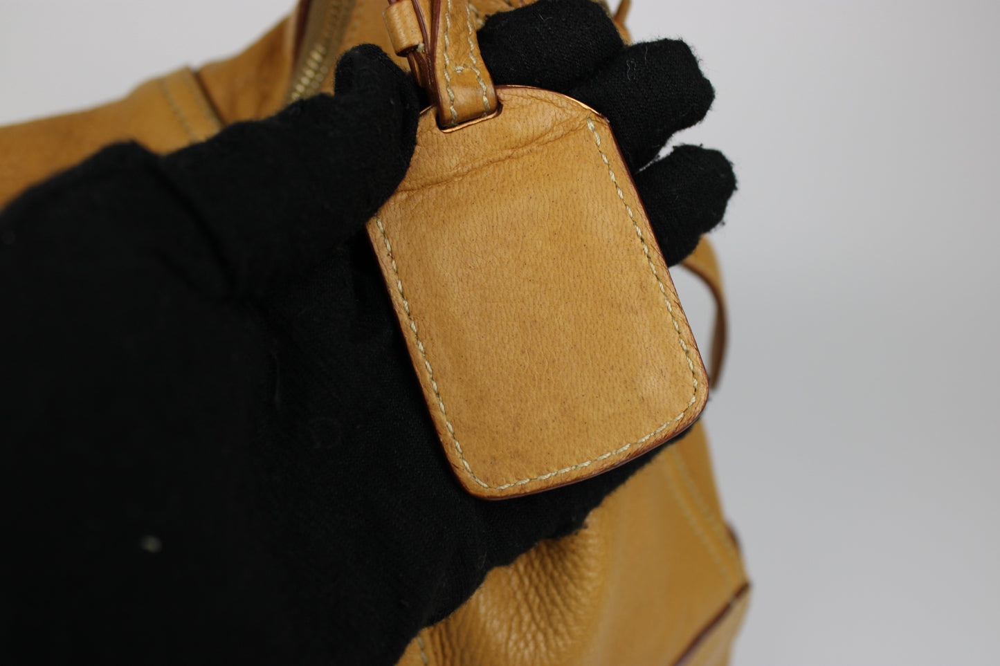 Prada Cervo Leather Hobo Bag