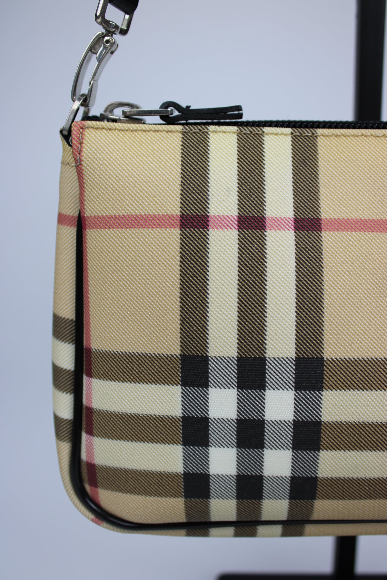 Burberry Nova Check Pochette Bag 2002