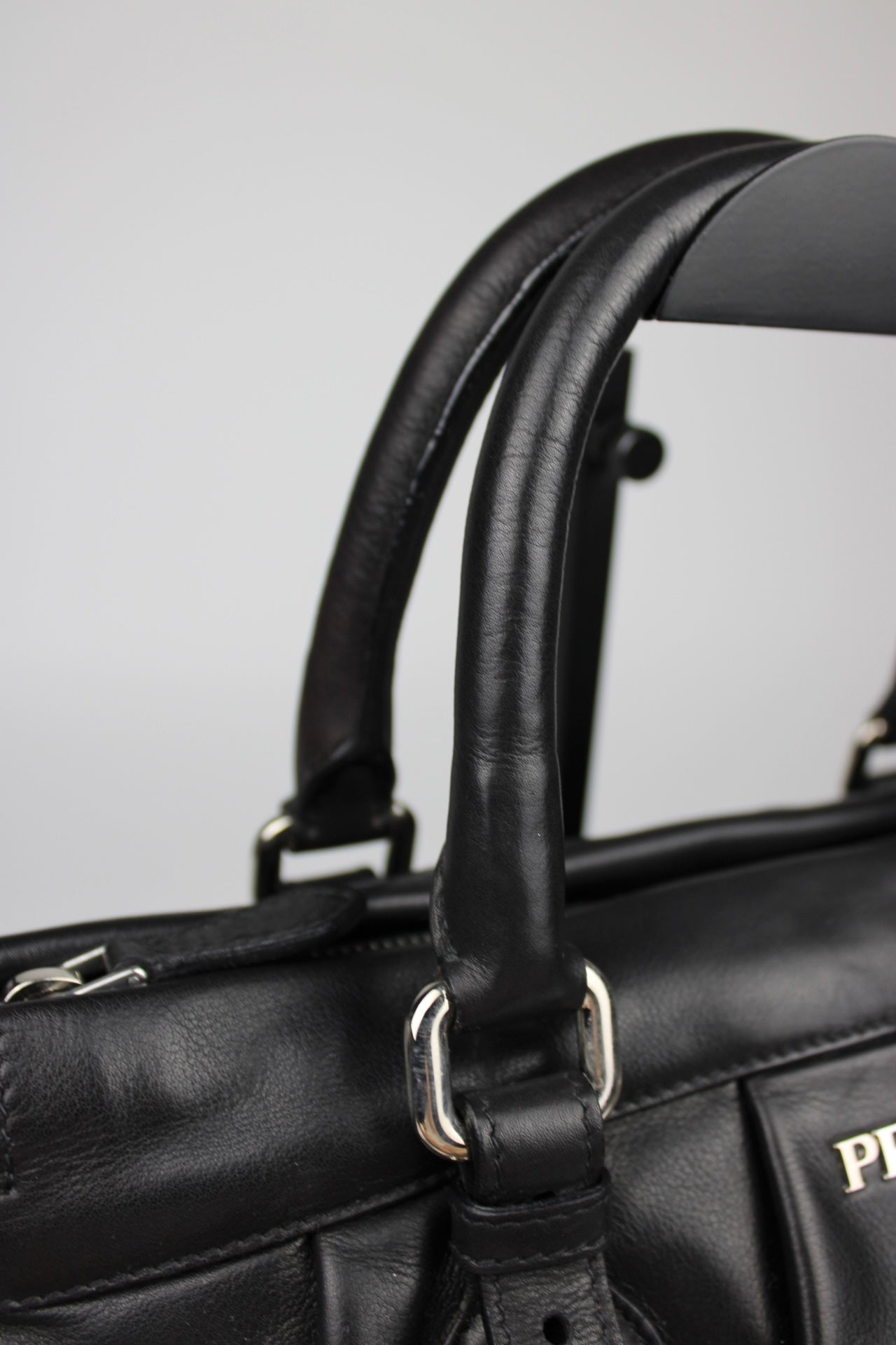 Prada Glacé Calf Leather 2-Way Bag