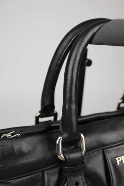 Prada Glacé Calf Leather 2-Way Bag