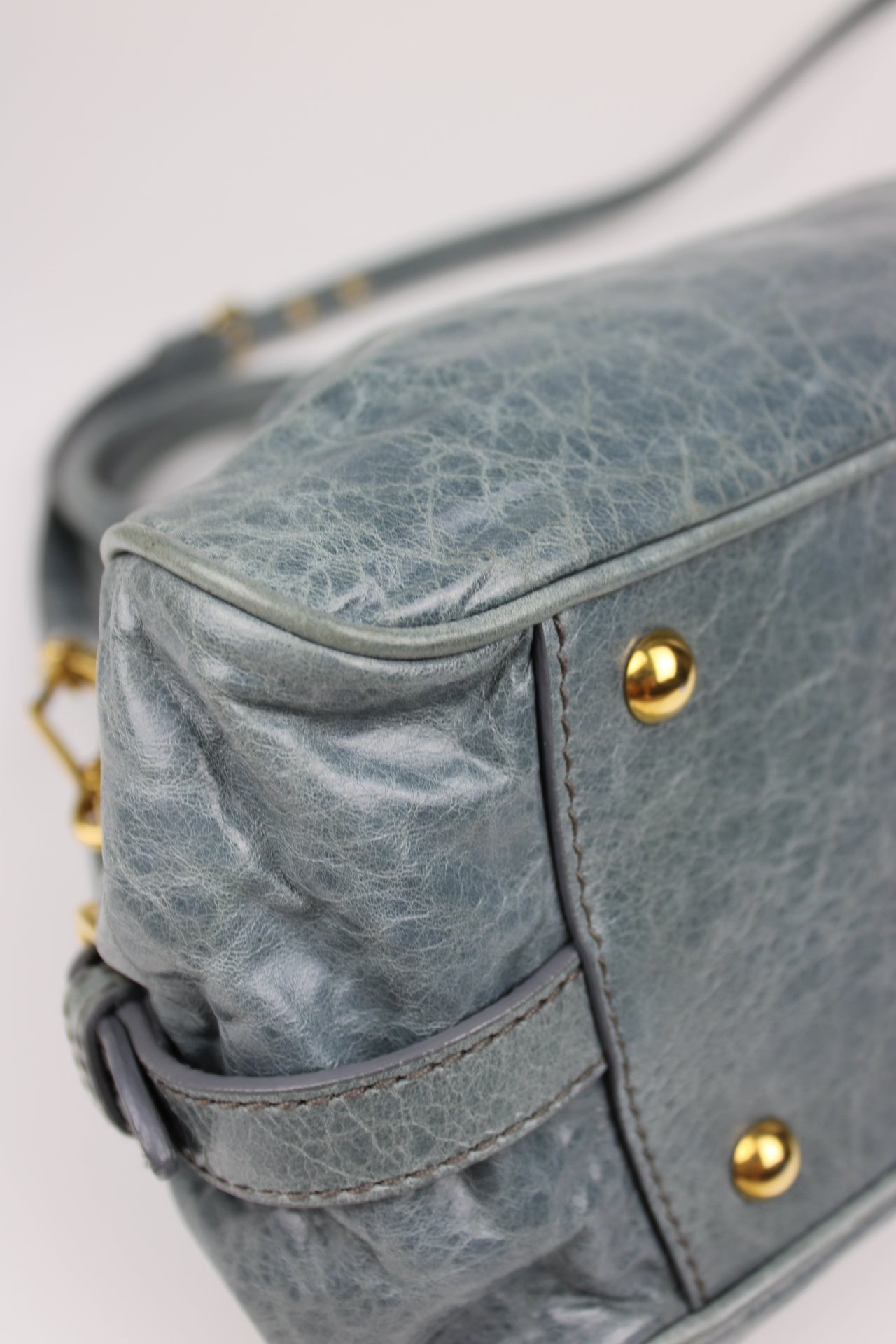 Miu Miu Nappa Charm Leather Bag 2009