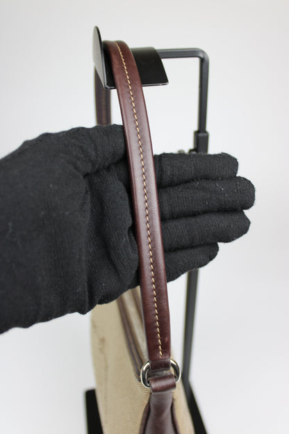 Prada Canvas Mini Hobo Bag