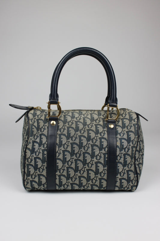 Dior Monogram Trotter Boston Bag 2002