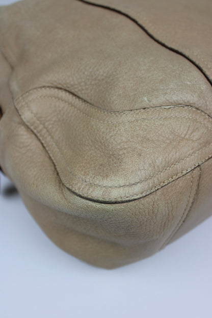 Pre-owned Prada Cervo Leather Hobo Bag