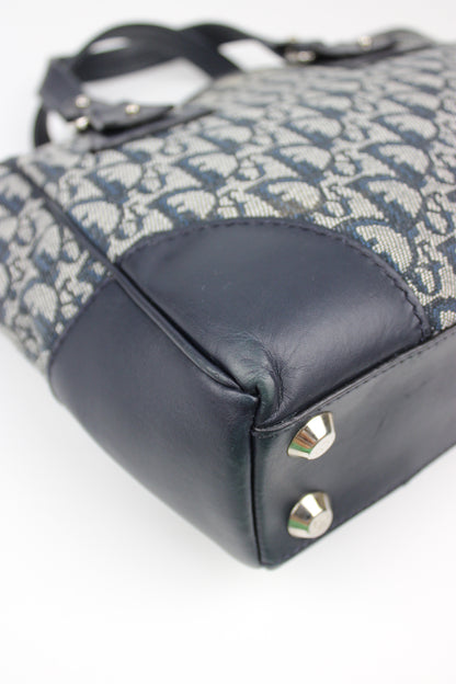 Pre-owned Dior Monogram Trotter Mini Tote Bag 2005