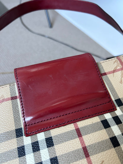 Burberry Haymarket Shoulder Bag 2003