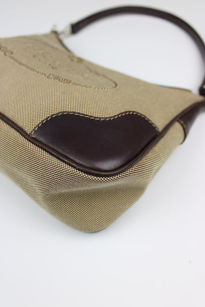 Prada Canvas Mini Hobo Bag