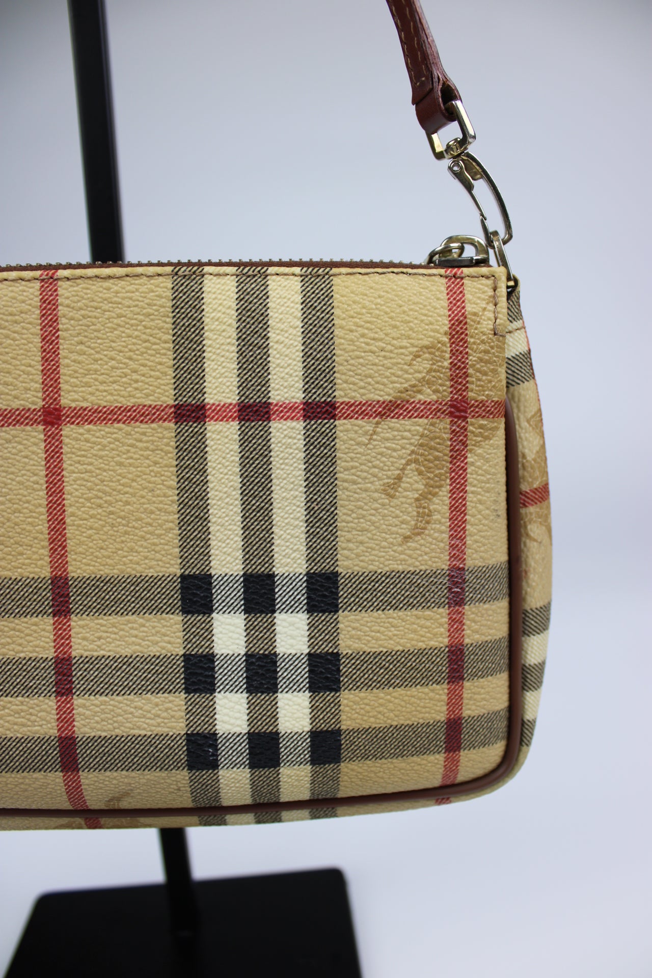 Burberry Haymarket Check Pochette Bag 2003