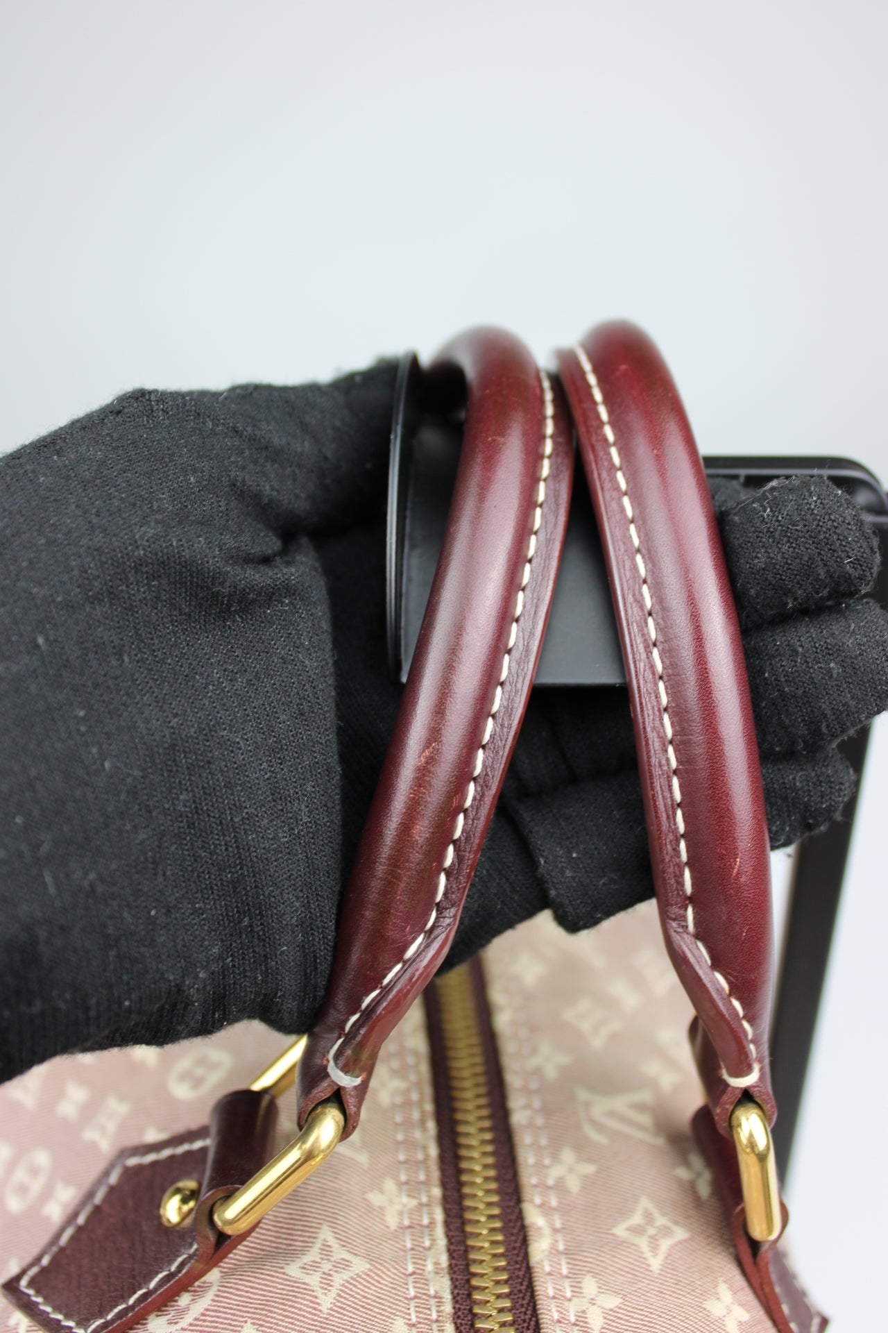 Louis Vuitton Mini Lin Speedy 30 Bandoulière Bag 2010