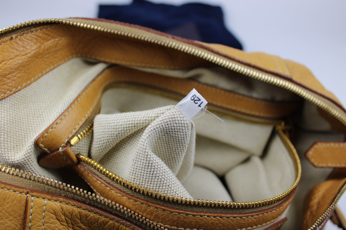 Prada Cervo Leather Hobo Bag