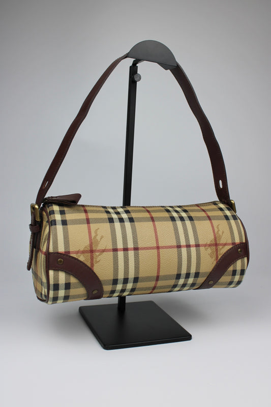 Burberry Haymarket Shoulder Bag 2005
