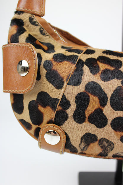 Dolce & Gabbana Pony Hair Leopard Print Bag