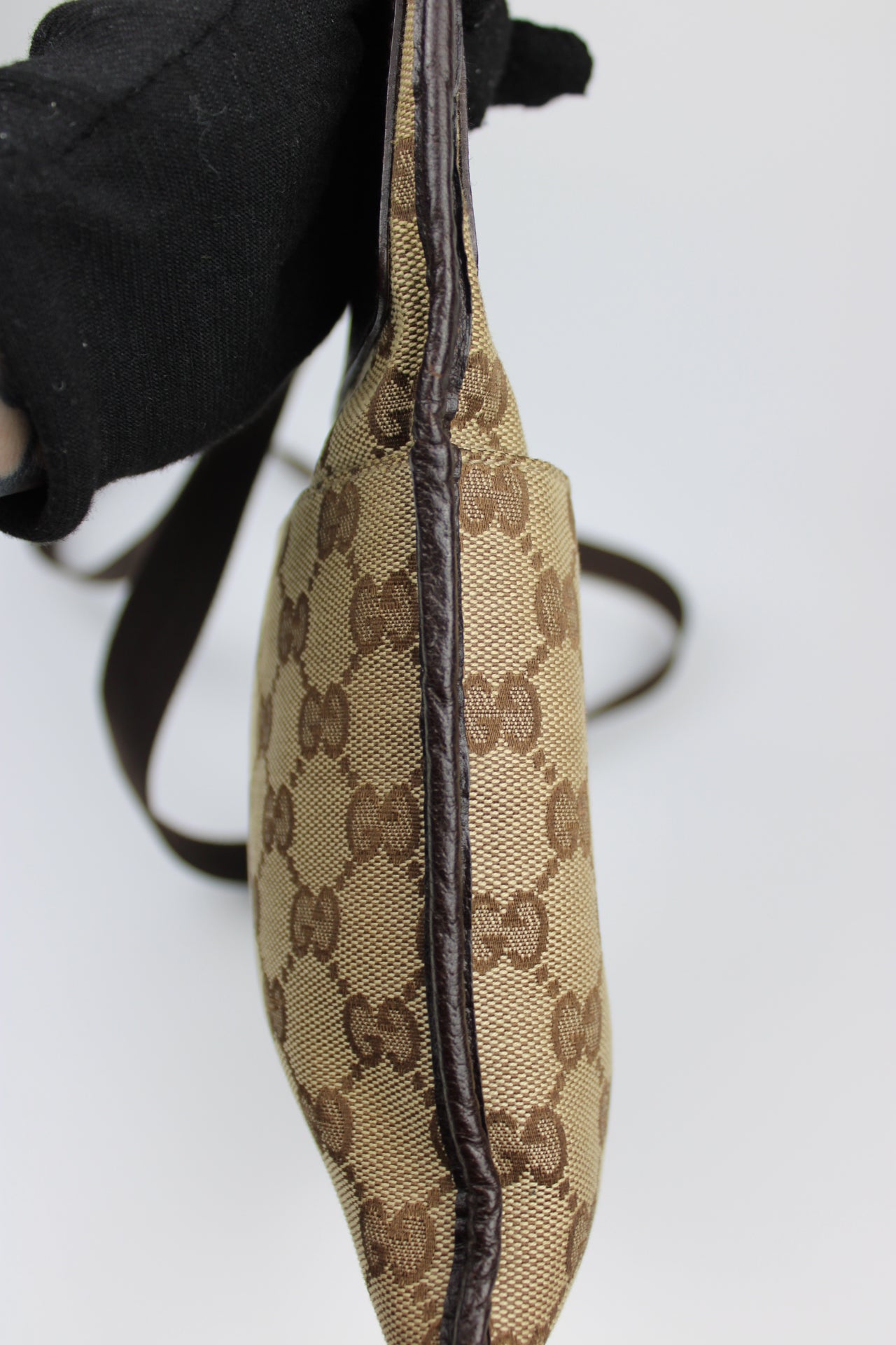Gucci Monogram Cross Body Bag