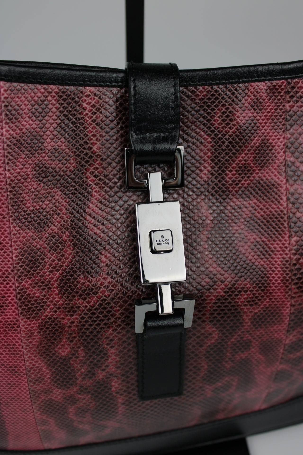 Gucci Tom Ford Snakeskin Jackie Bag 1999