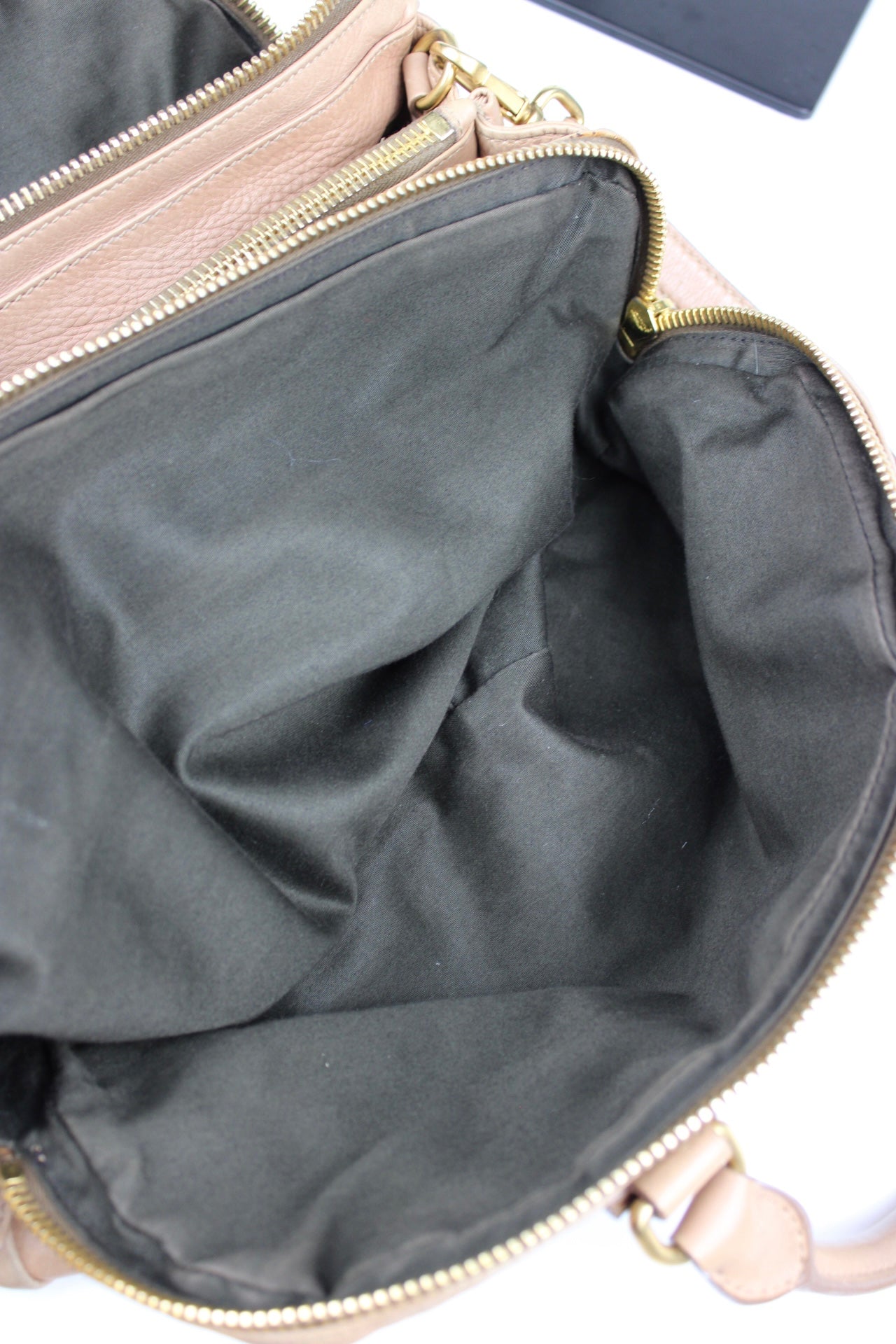 Miu Miu Leather Hobo Bag