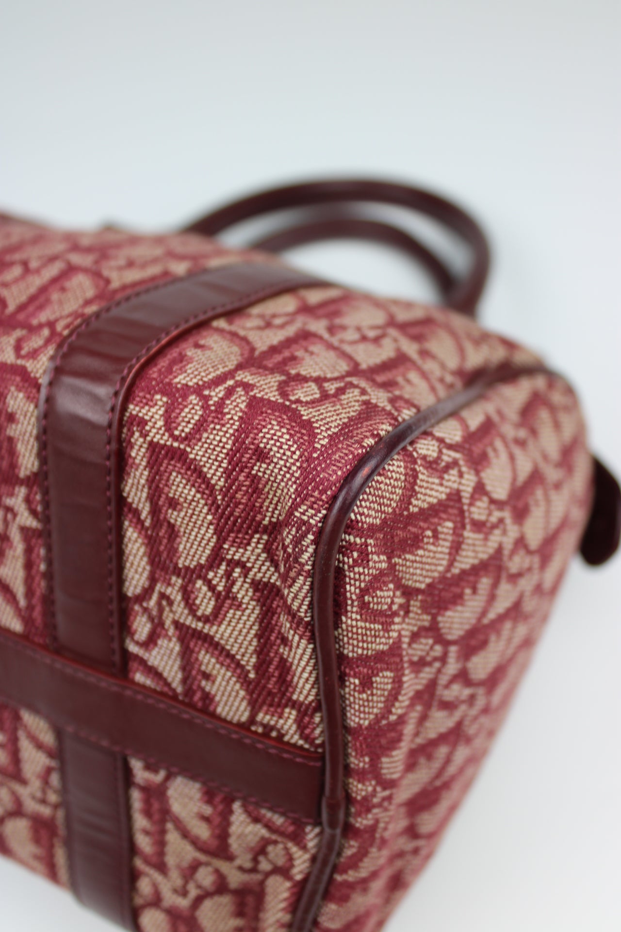 Dior Monogram Trotter Boston Bag 2004