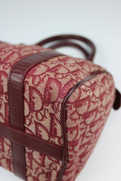 Dior Monogram Trotter Boston Bag 2004