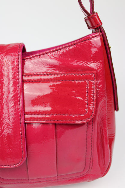 Yves Saint Laurent La Parisienne Patent O-Ring Strap Bag 2005