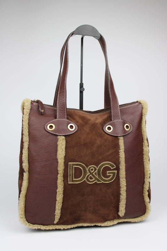 Dolce & Gabbana Sherpa Tote Bag