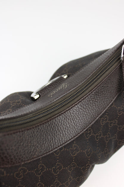 Gucci Monogram Abbey Denim Bag