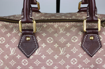 Louis Vuitton Mini Lin Speedy 30 Bandoulière Bag 2010