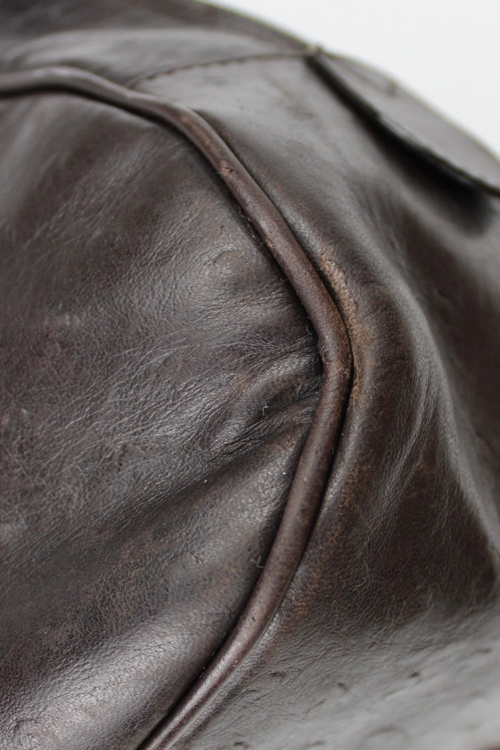 Dior Ostrich Leather Double Saddle Bag 2000