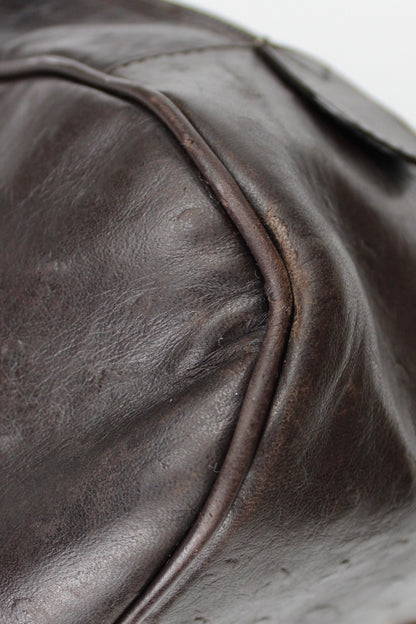 Dior Ostrich Leather Double Saddle Bag 2000