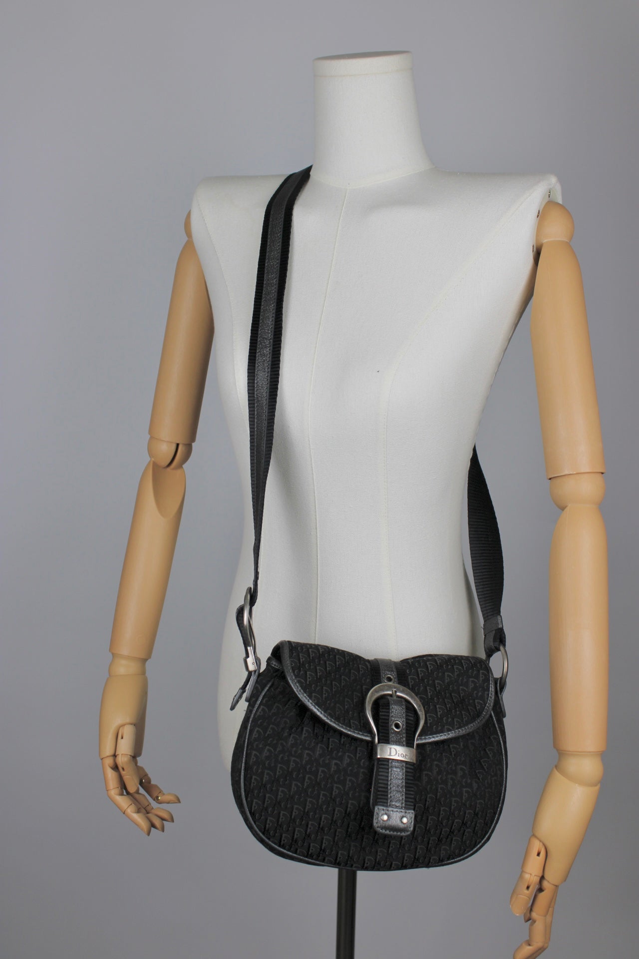 Dior Monogram Trotter Cross Body Bag 2007