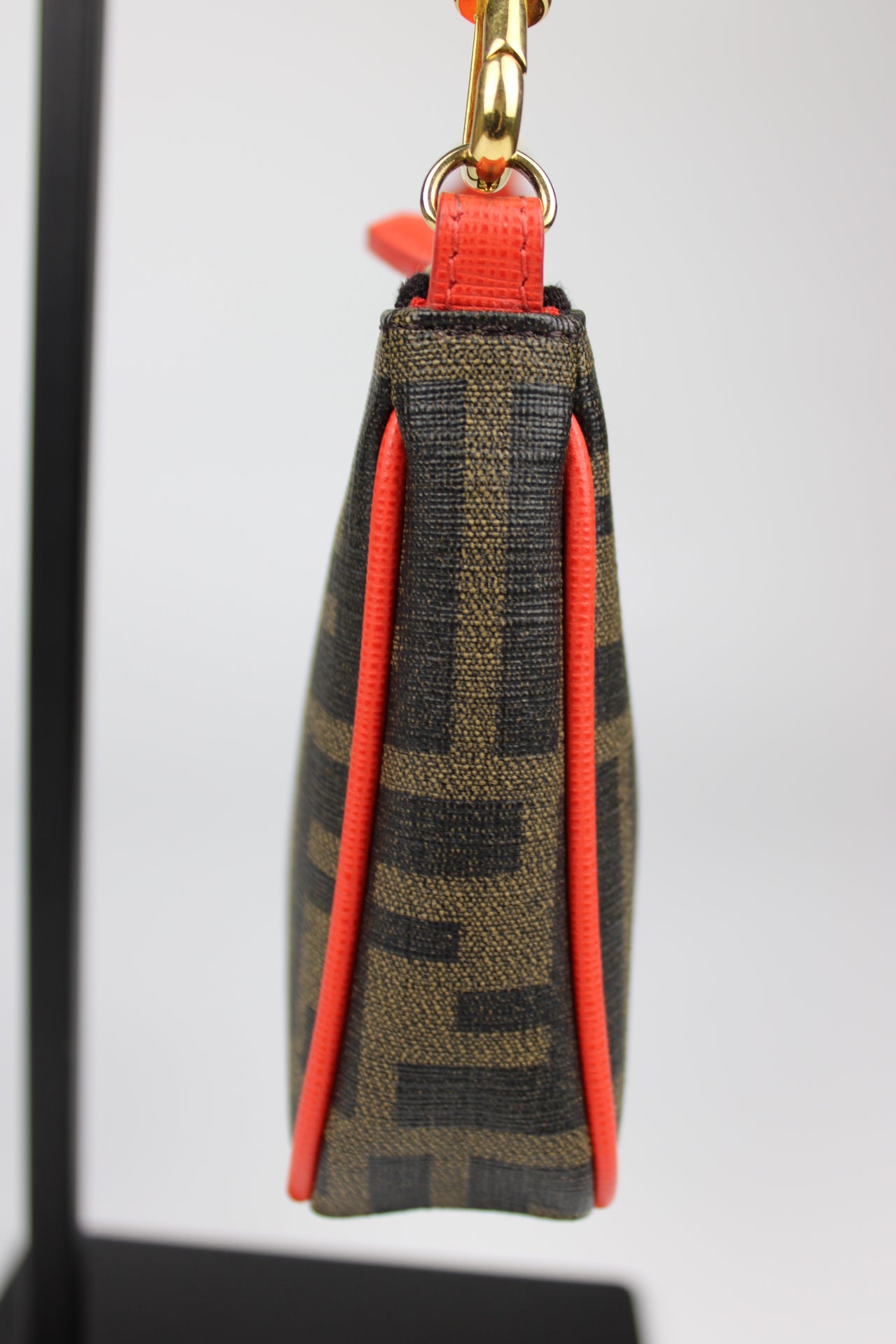 Fendi Zucca Chain Pochette Bag