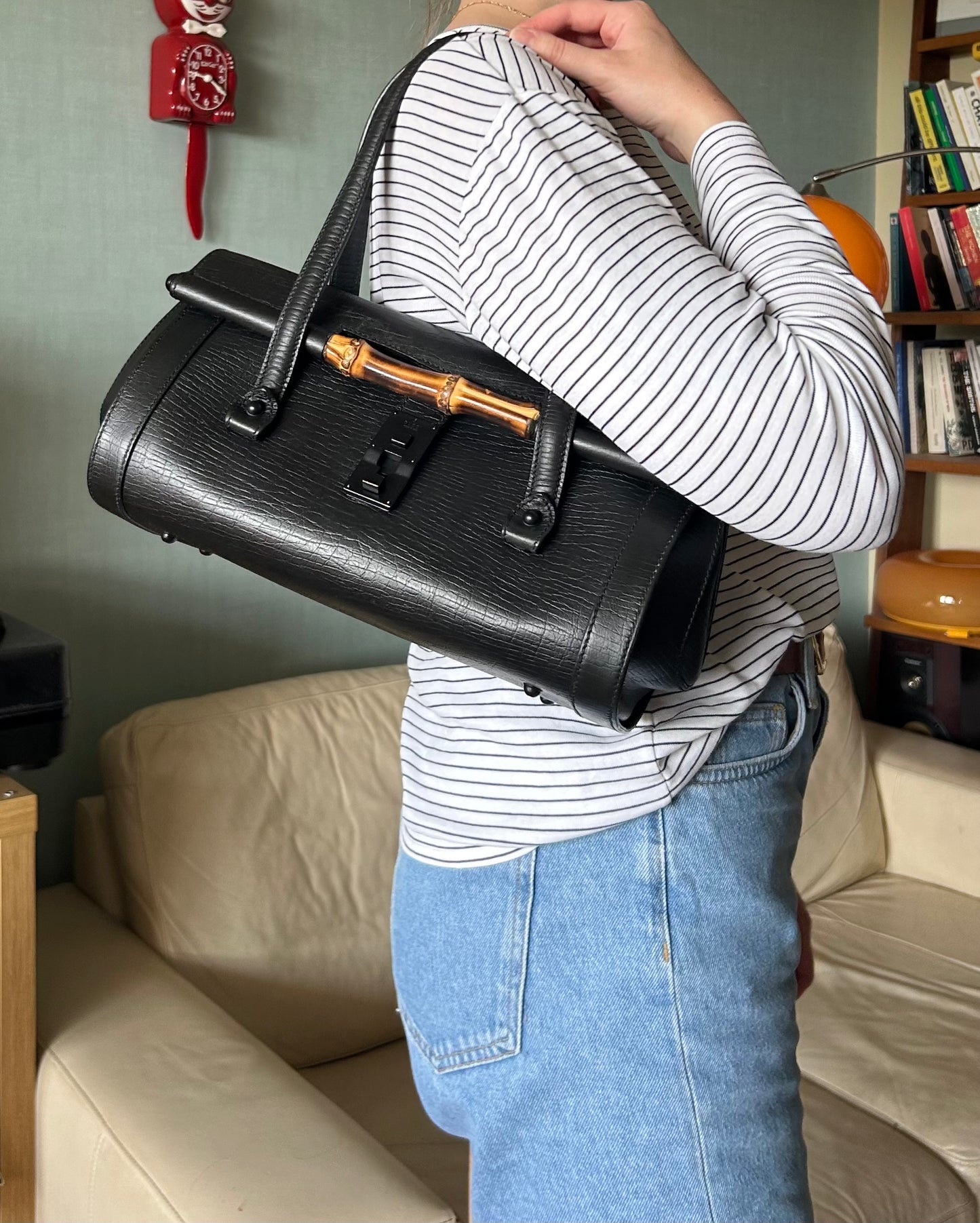 Gucci Tom Ford Bamboo Bullet Bag 2003