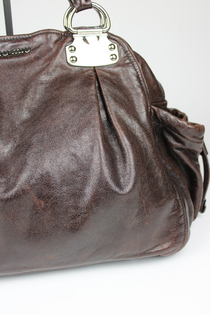 Miu Miu Vitello Hobo Bag