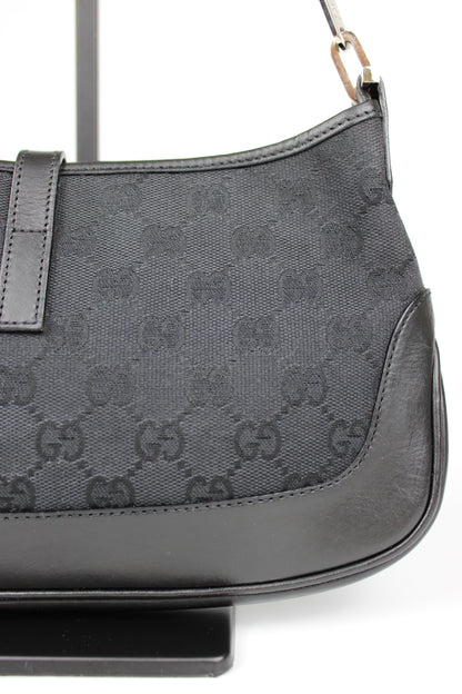 Gucci Monogram Chain Strap Mini Jackie Bag (Restored)