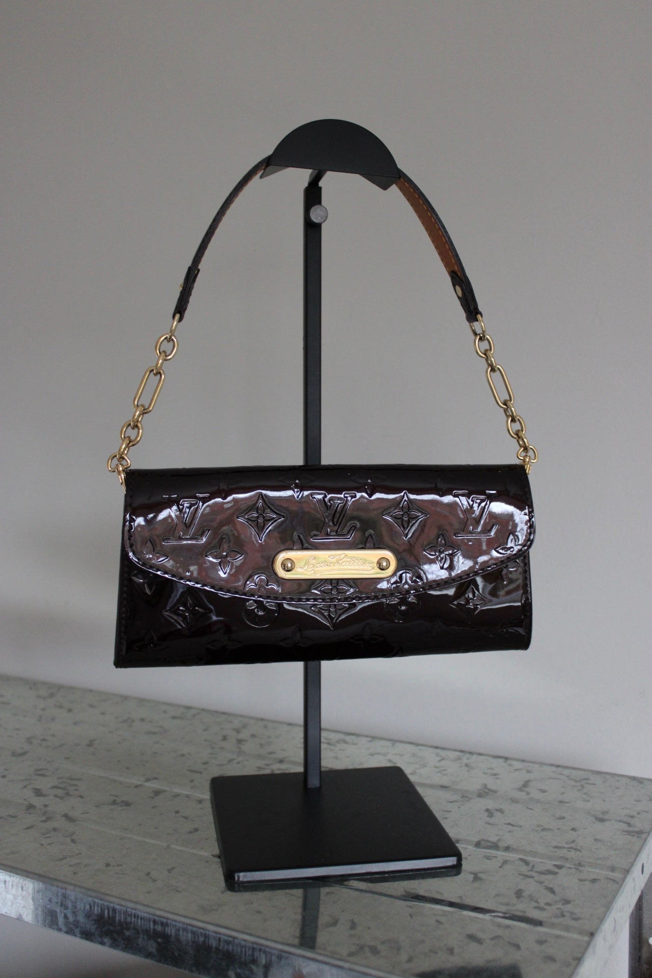 Louis Vuitton Sunset Boulevard Vernis Pochette Bag 2010