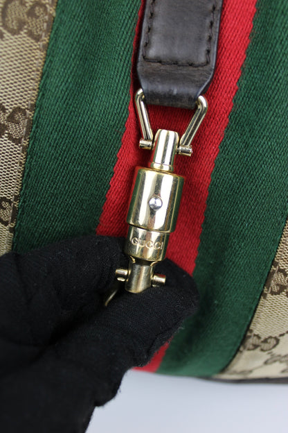 Gucci Monogram Hobo Jackie Bag