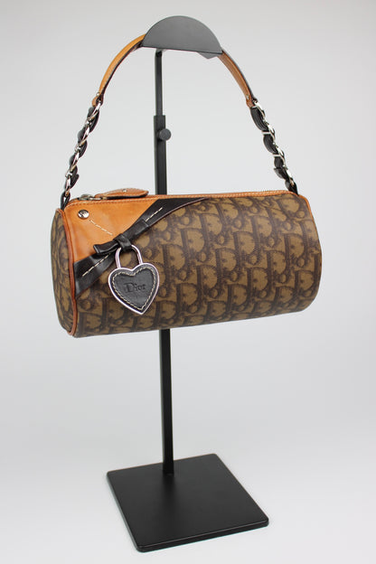 Dior Monogram Romantique Barrel Bag 2007