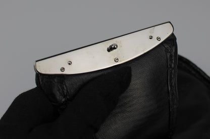 Prada Nappa Leather Beaded Shoulder Bag