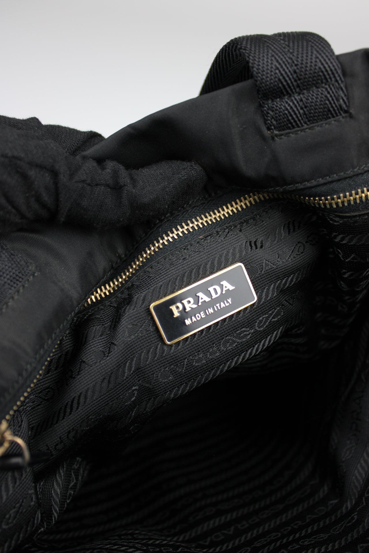 Prada Nylon Tote Shoulder Bag