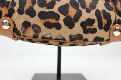 Dolce & Gabbana Pony Hair Leopard Print Bag