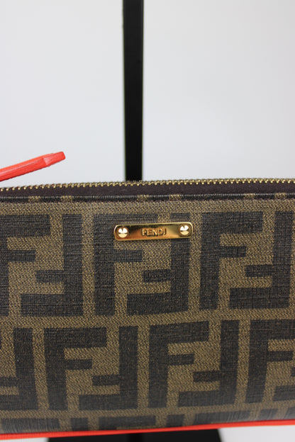 Fendi Zucca Chain Pochette Bag
