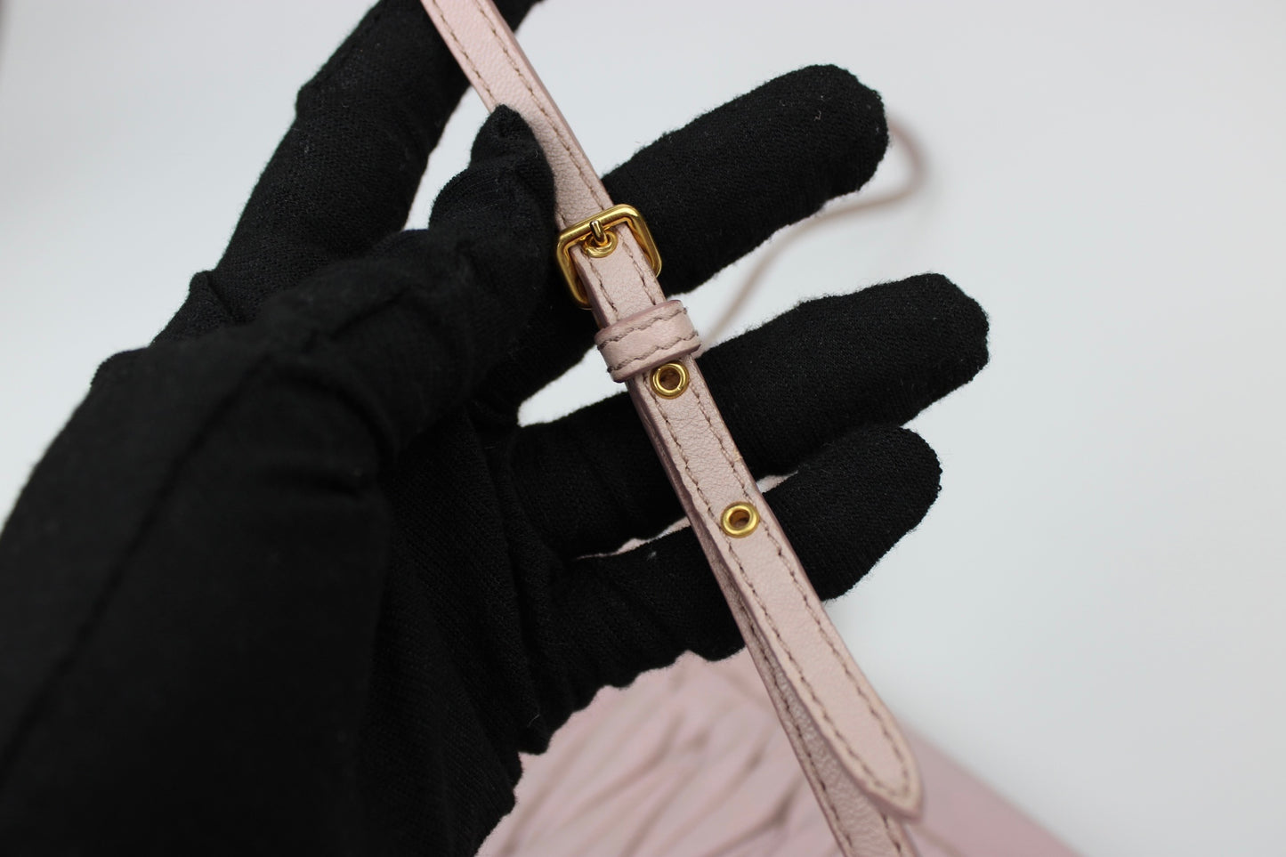 Miu Miu Matelasse Nappa Leather Frame Cross Body Bag