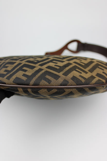 Fendi Zucca Oyster Shoulder Bag