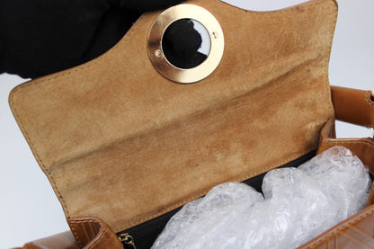 Dolce & Gabbana Leather Baguette Shoulder Bag