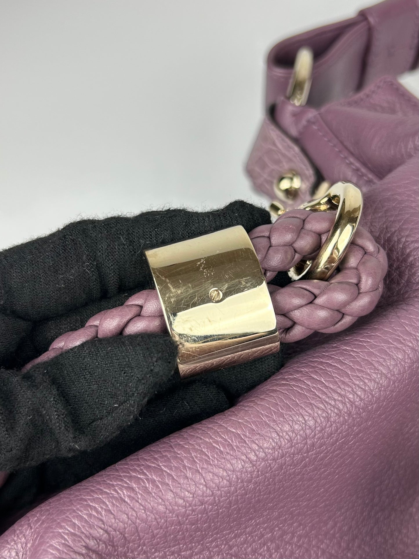 Gucci Leather G-Wave Hobo Bag Europe Exclusive