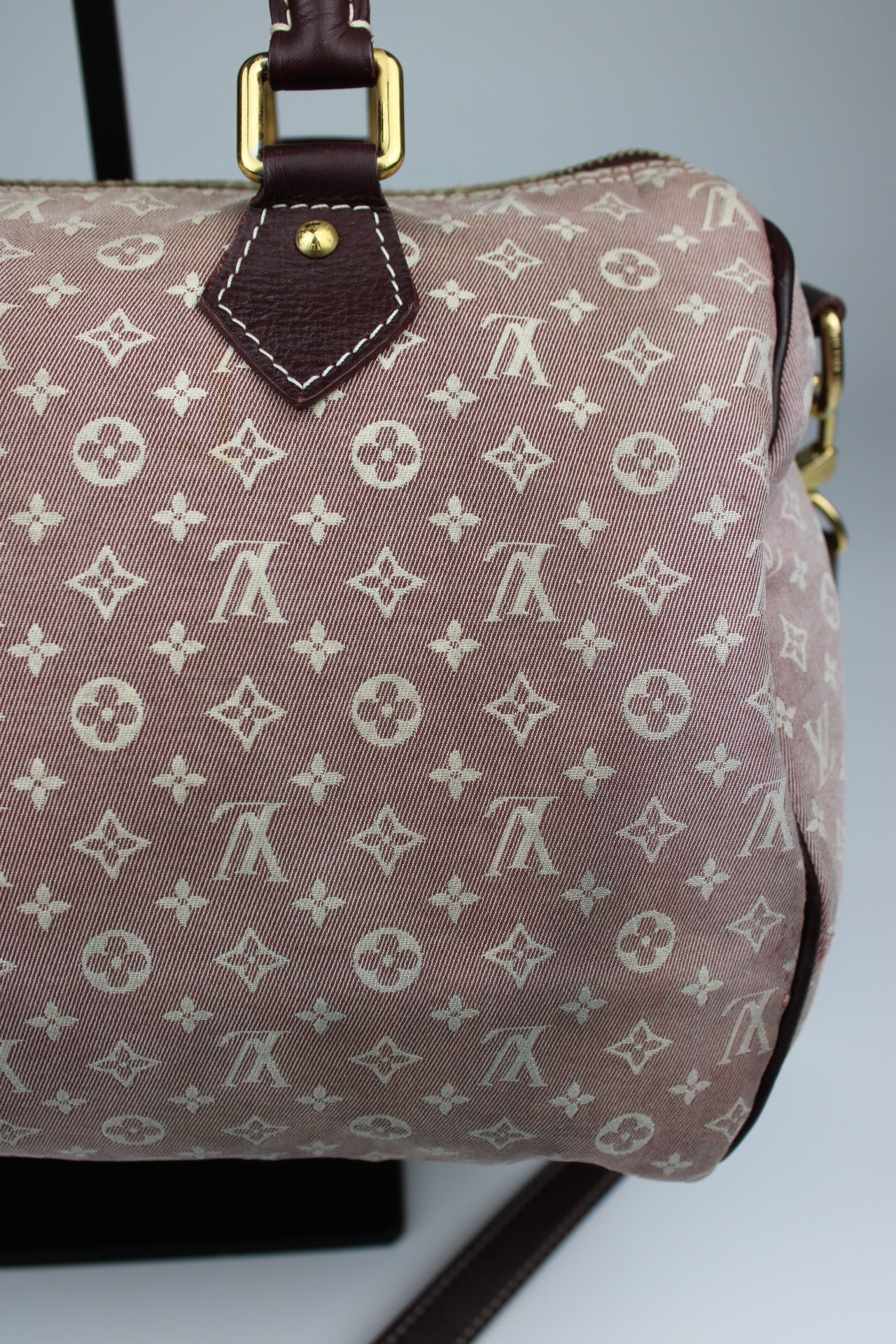 Louis Vuitton Mini Lin Speedy 30 Bandoulière Bag 2010