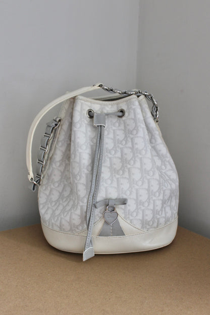Dior Monogram Romantique Mini Bucket Bag 2007
