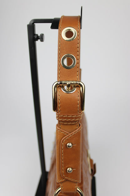 Dolce & Gabbana Leather Baguette Shoulder Bag